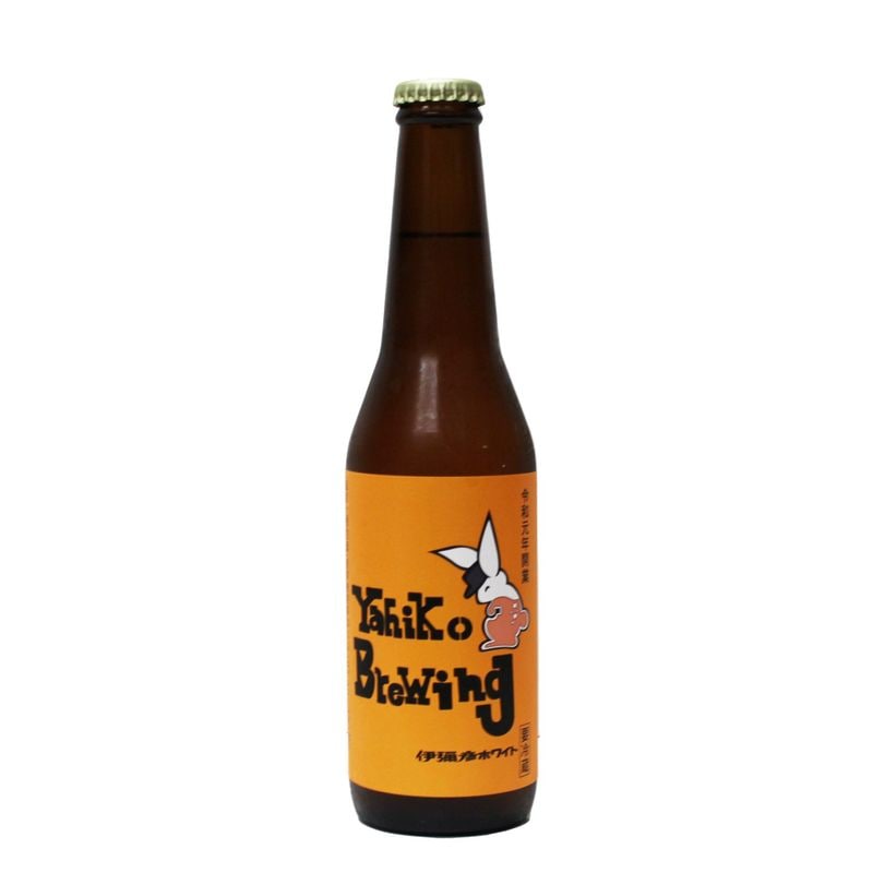 伊彌彦米を副原料に使用したホワイトエール　伊彌彦ホワイト　330ml