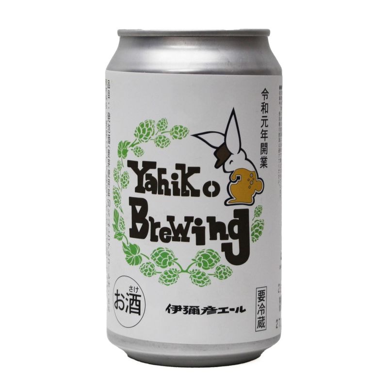 伊彌彦米を使用したクラフトビール　伊彌彦エール　生・缶　355ml　