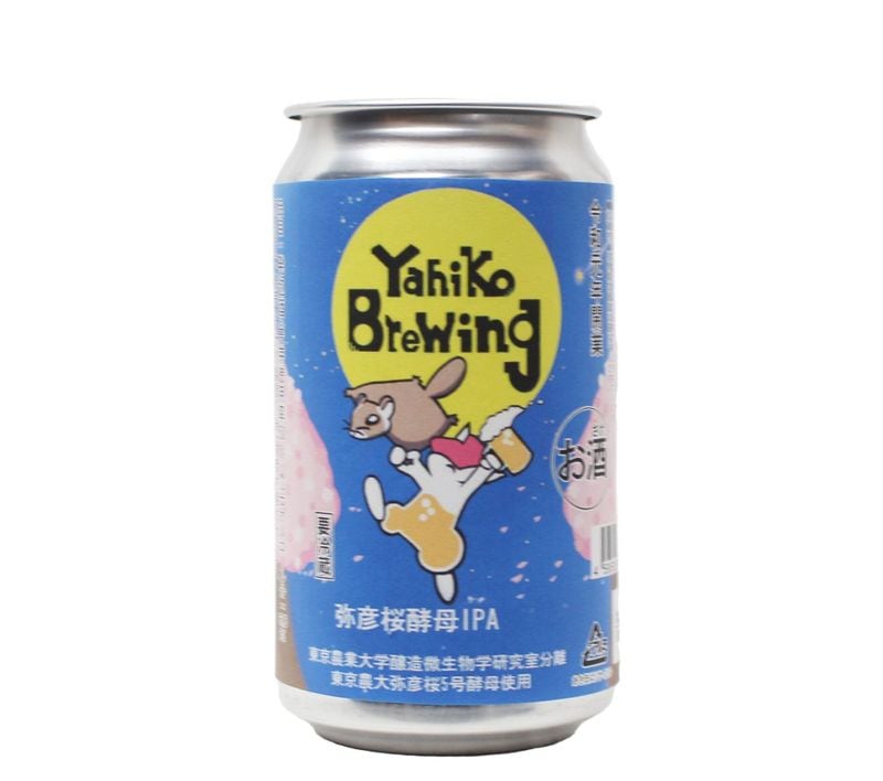 東京農大弥彦桜5号酵母を使用したクラフトビール　弥彦桜酵母　IPA　355ml缶