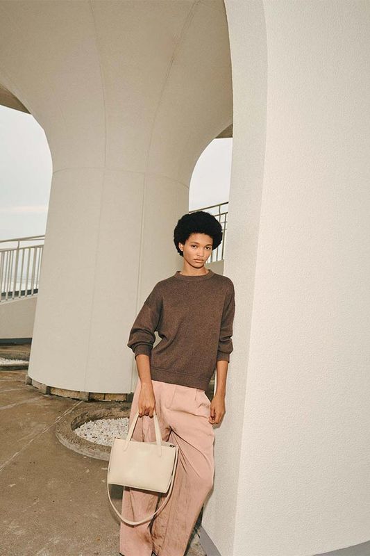 YH-775 TOTE BAG_SAND BEIGE