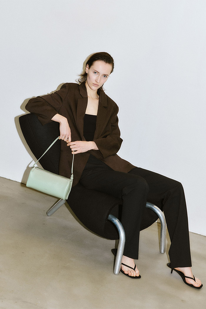 YH-788 SHOULDER BAG_MOSS