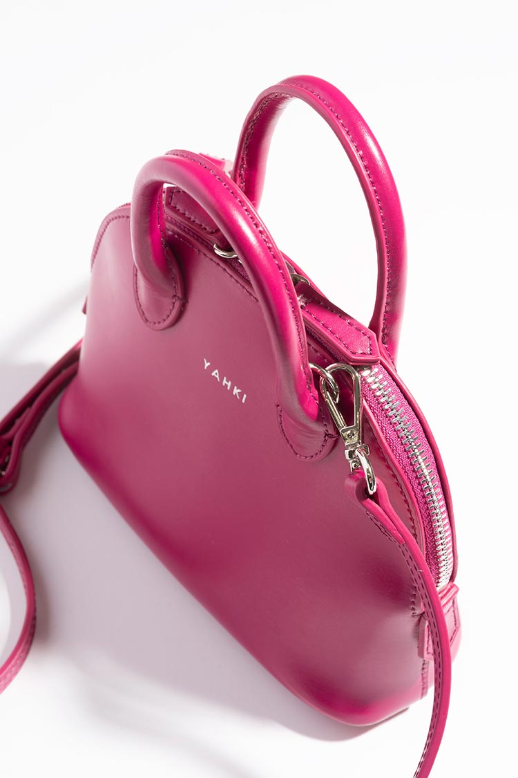 YH-542 CROSS BODY BAG_RASPBERRY