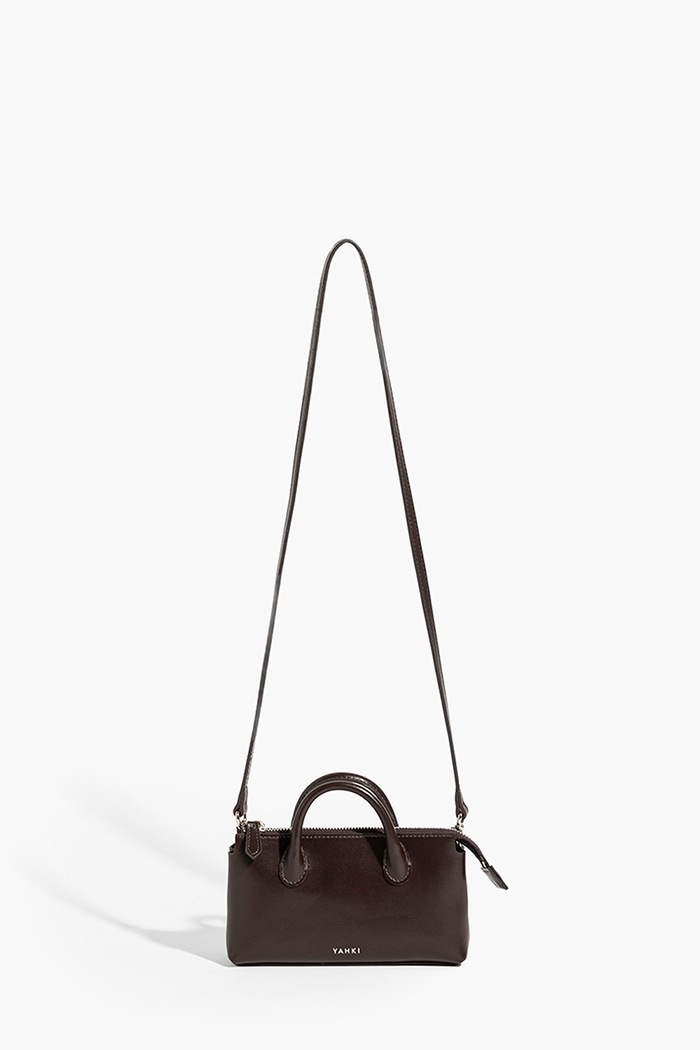 YH-825 CROSSBODY BAG_CACAO BROWN | NEW IN | YAHKI（ヤーキ）公式