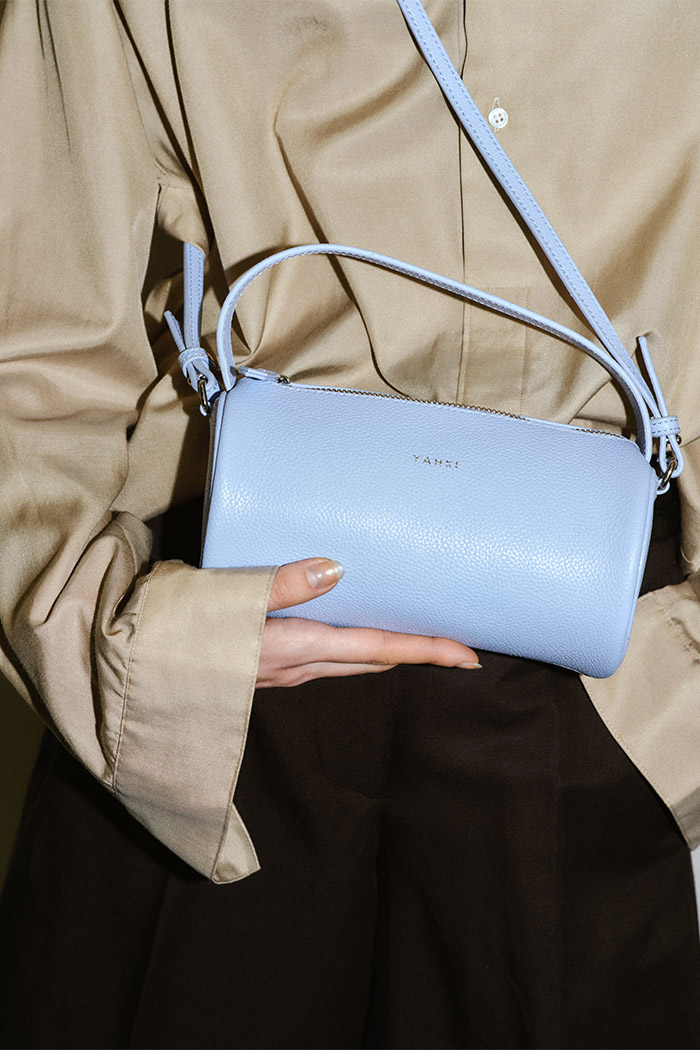 YH-792 SHOULDER BAG_MIST BLUE