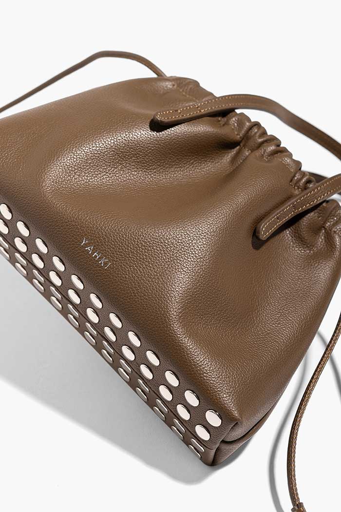 YH-827 HAND BAG_BRONZE