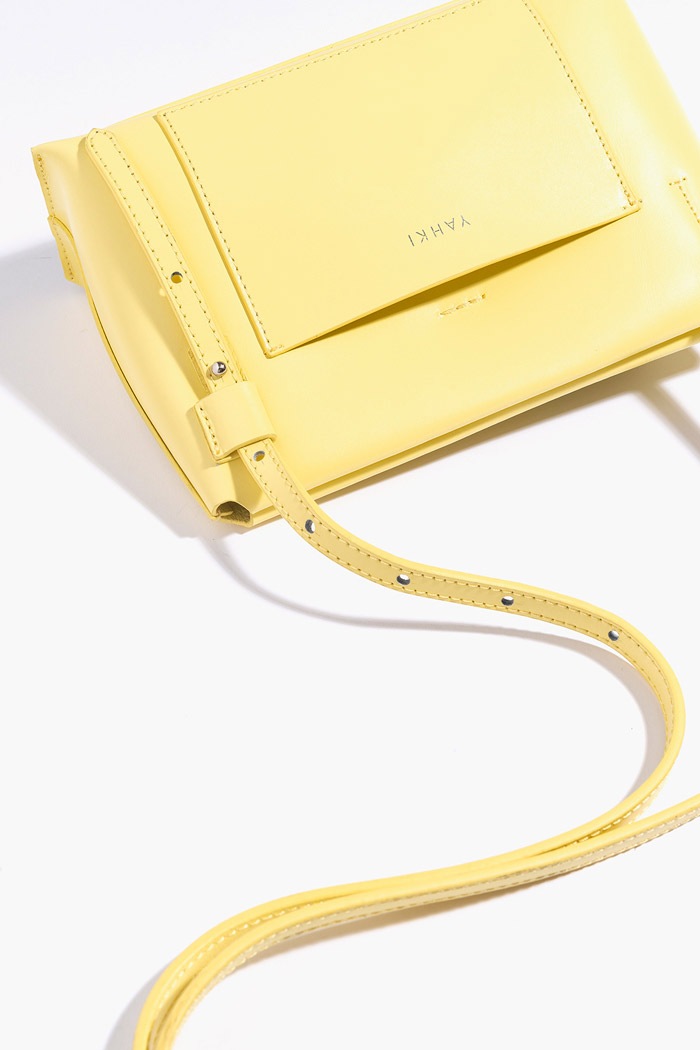 YH-607 CROSS BODY BAG_LEMON◇ | BAG,CROSS-BODY | YAHKI