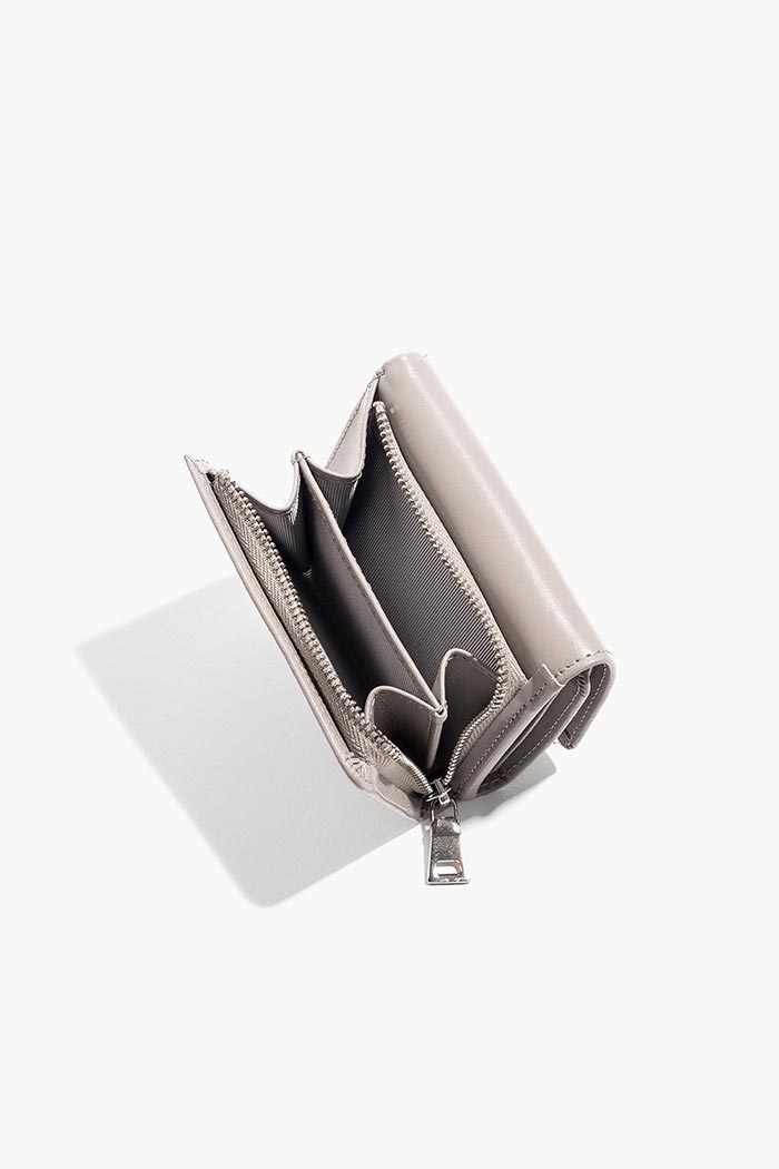 YH-207 WALLET_WARM GREY