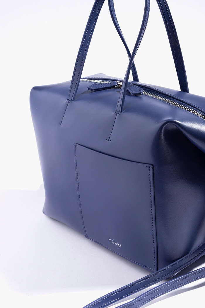 YH-636(Small) BOSTON BAG_INDIGO