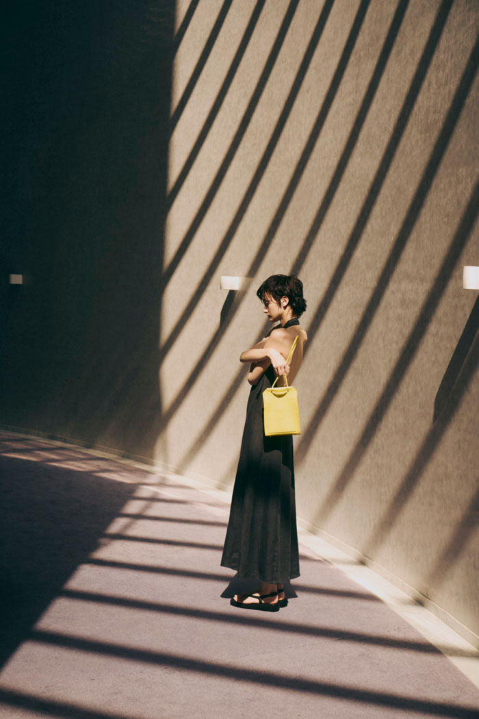 YH-414 HAND BAG_YELLOW GREEN��