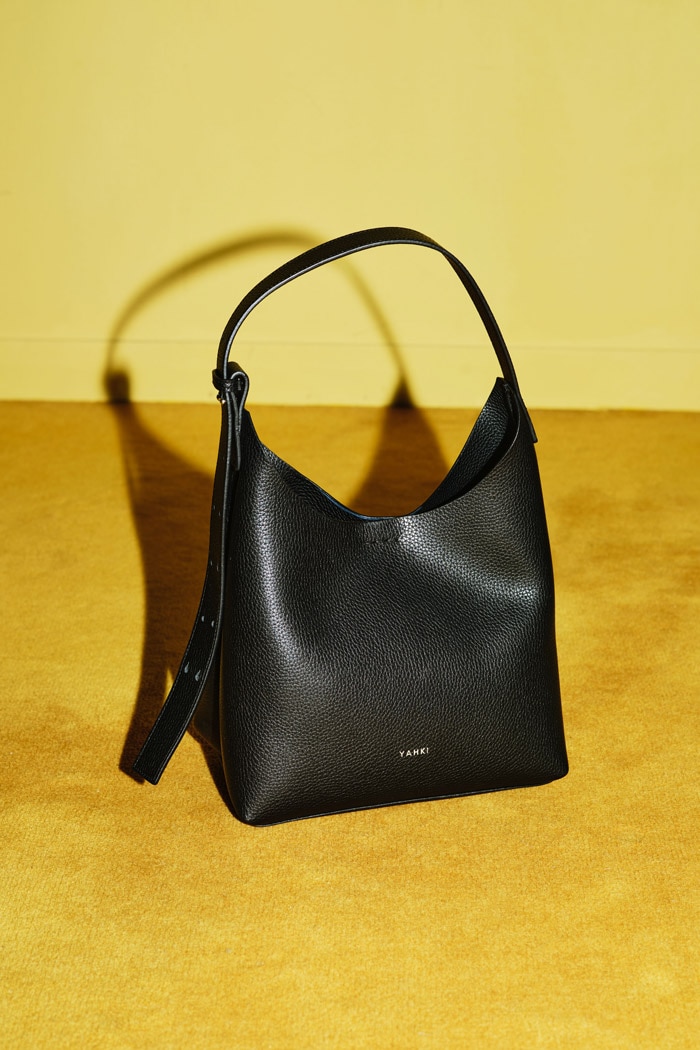 ヤーキ YAHKI トート バッグ　BK ヤーキ YAHKI ソフトダブルフェイスレザーA4トートバッグ