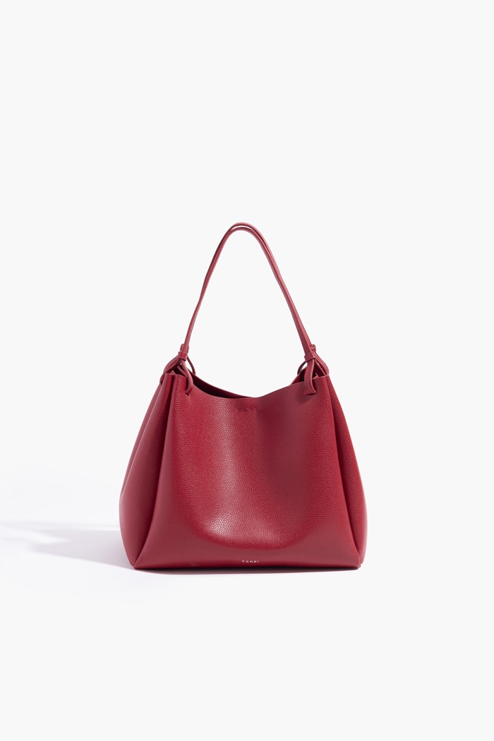 YH-748 TOTE BAG_RUBY RED