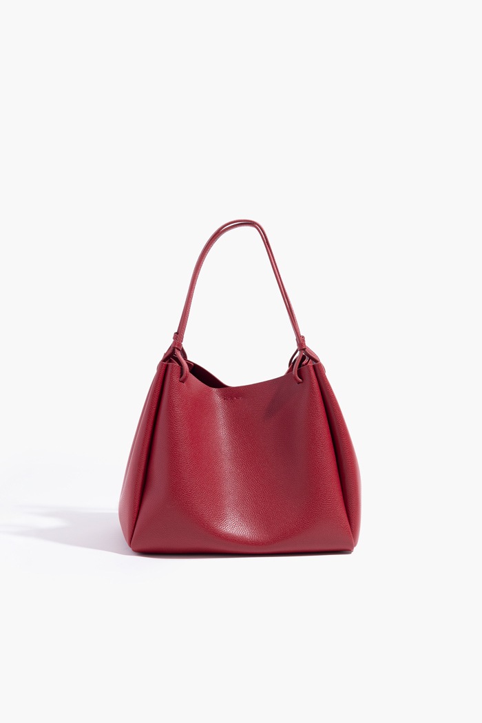 YH-748 TOTE BAG_RUBY RED
