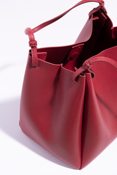 YH-748 TOTE BAG_RUBY RED