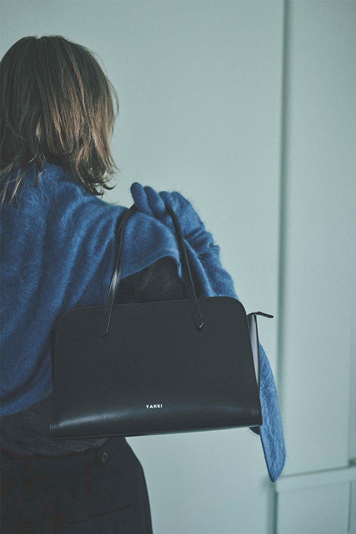 YH-811 HAND BAG_SLATE BLUE