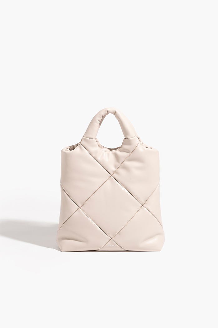 YH-716(Large) TOTE BAG_LIGHT TAUPE