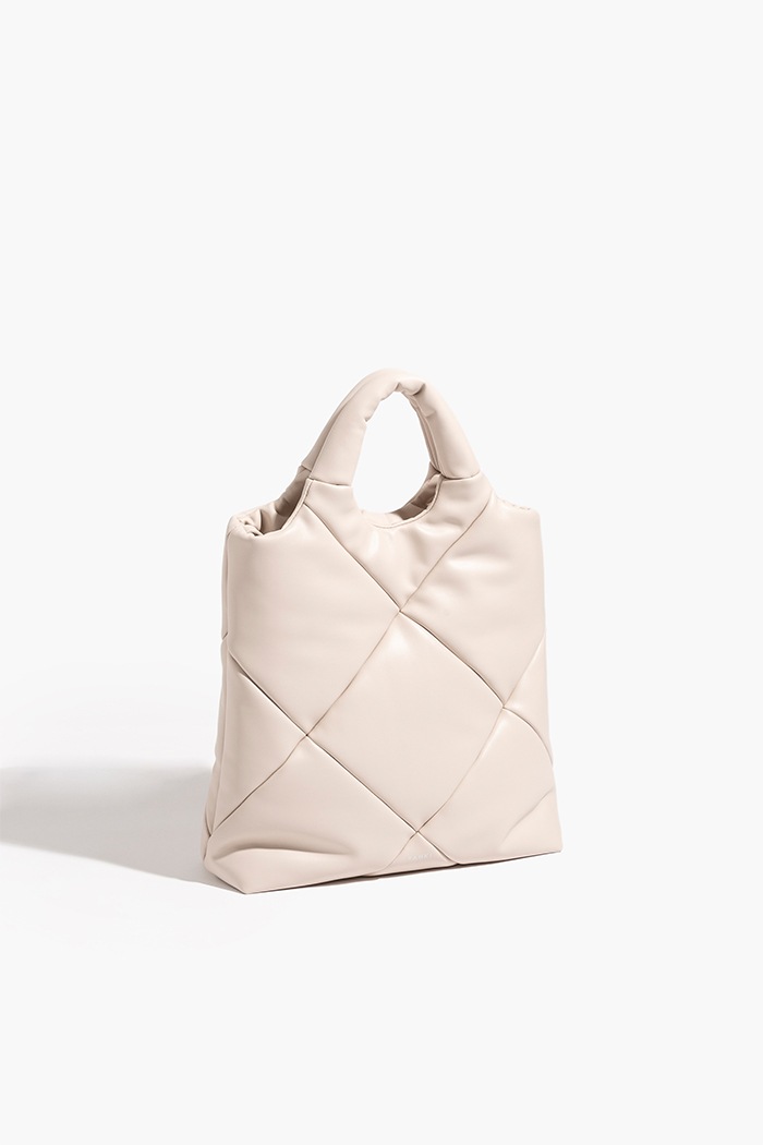 YH-716(Large) TOTE BAG_LIGHT TAUPE
