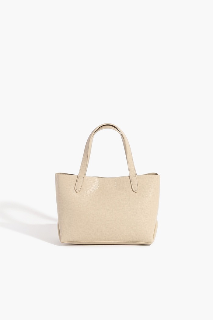 YH-775 TOTE BAG_SAND BEIGE