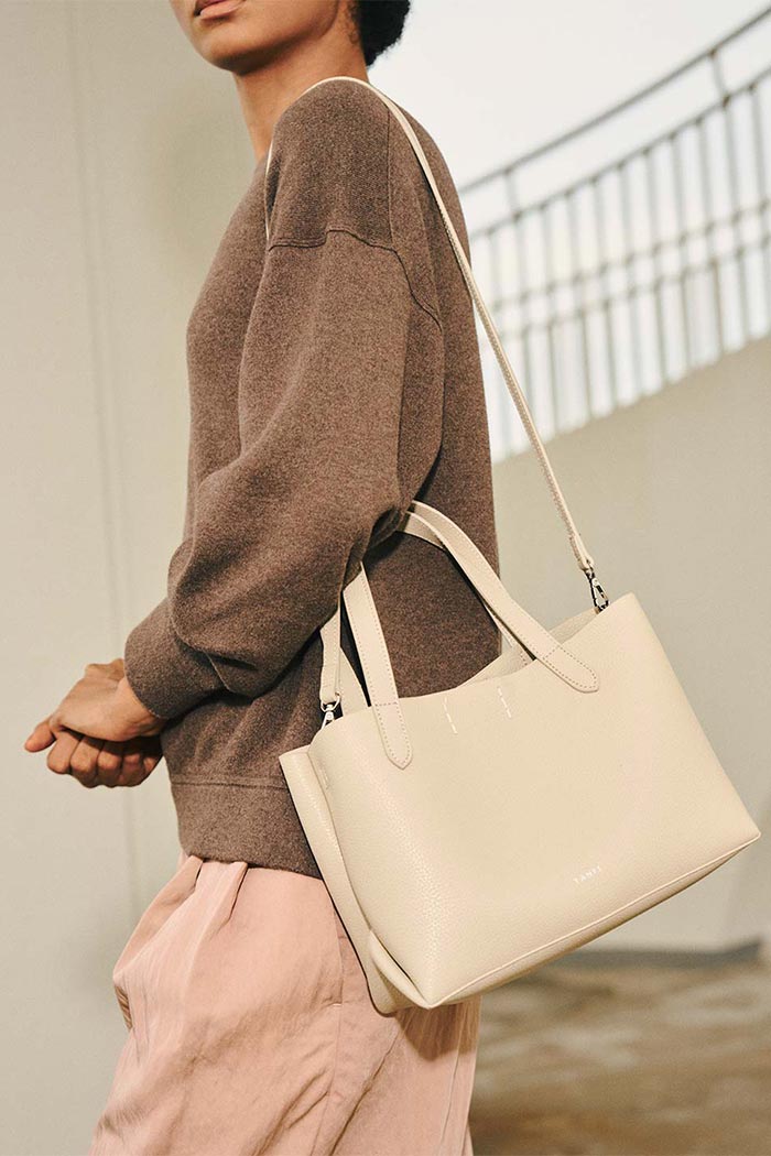 YH-775 TOTE BAG_SAND BEIGE