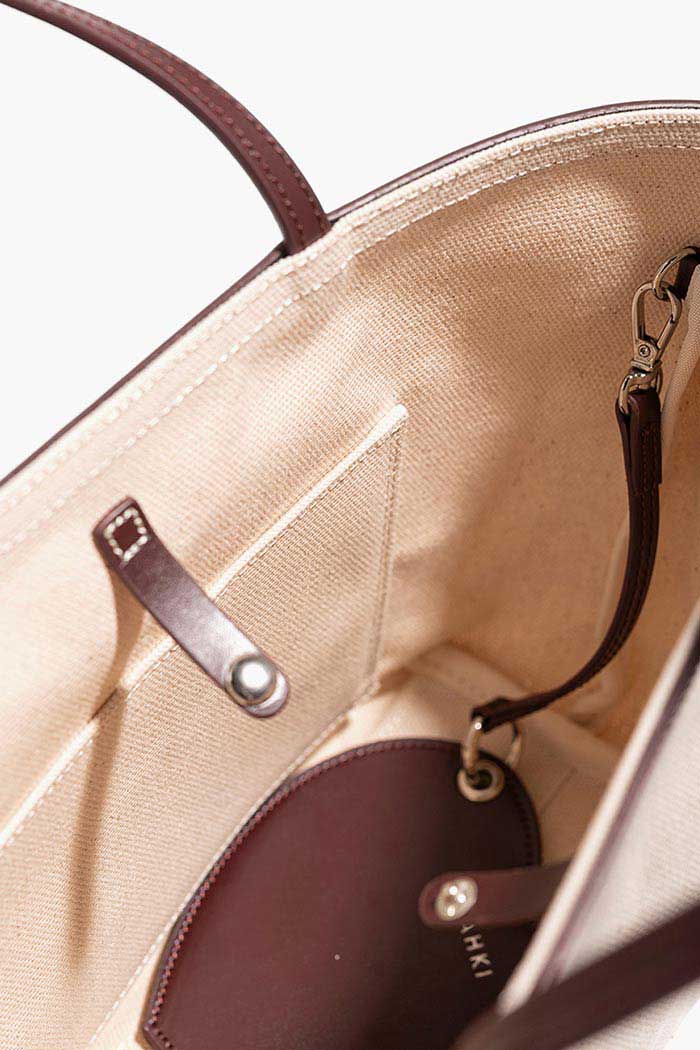 YH-814 TOTE BAG_BURGUNDY