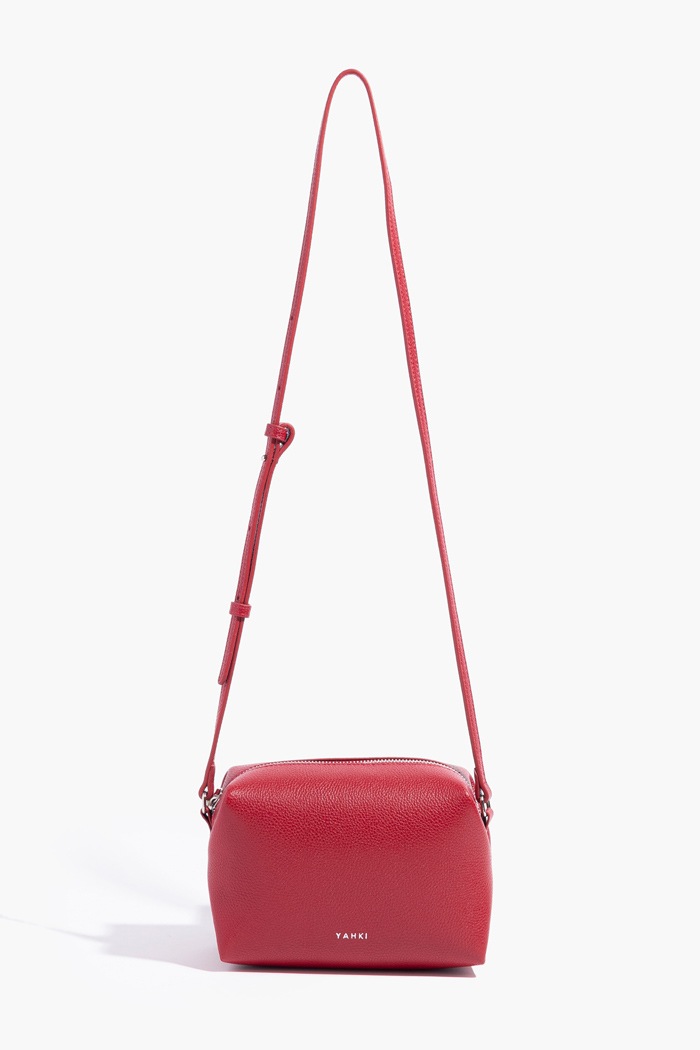 YH-751 CROSSBODY BAG_RUBY RED