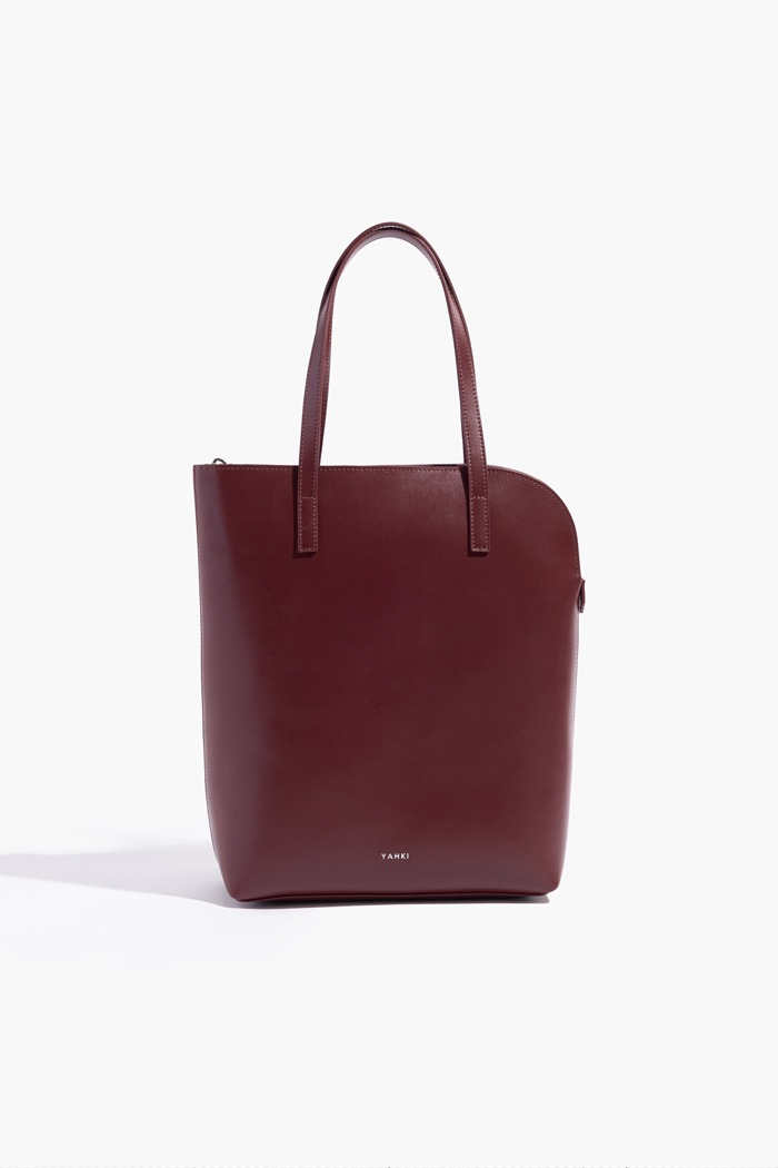 YH-754 TOTE BAG_BURGUNDY