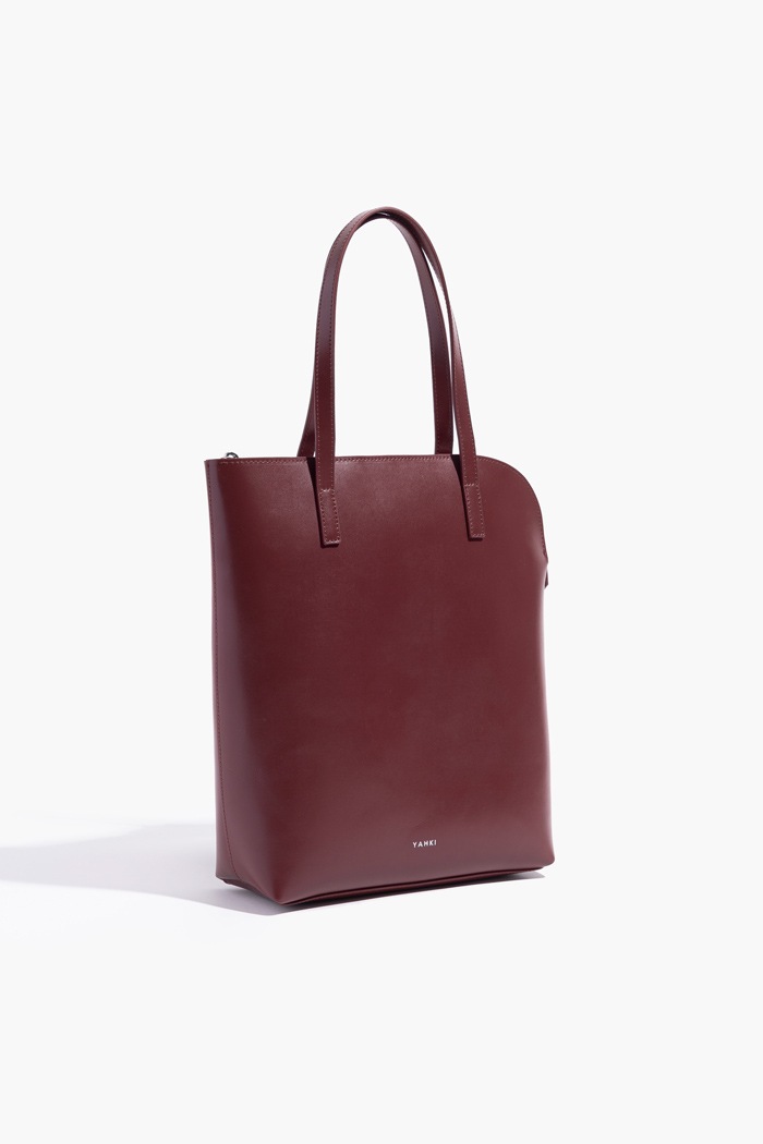 YH-754 TOTE BAG_BURGUNDY