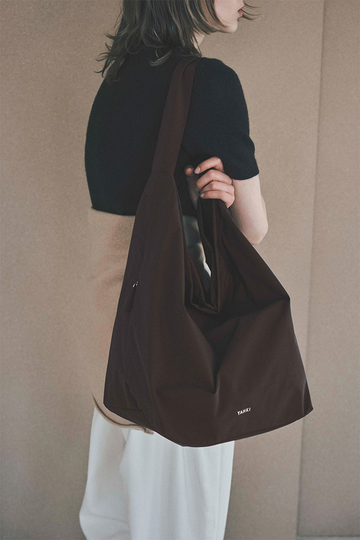 YH-819 SHOULDER BAG_CHARCOAL