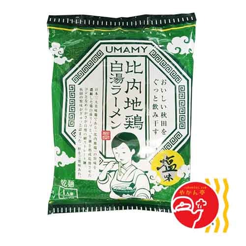 秋田 比内地鶏 白湯ラーメン　塩
