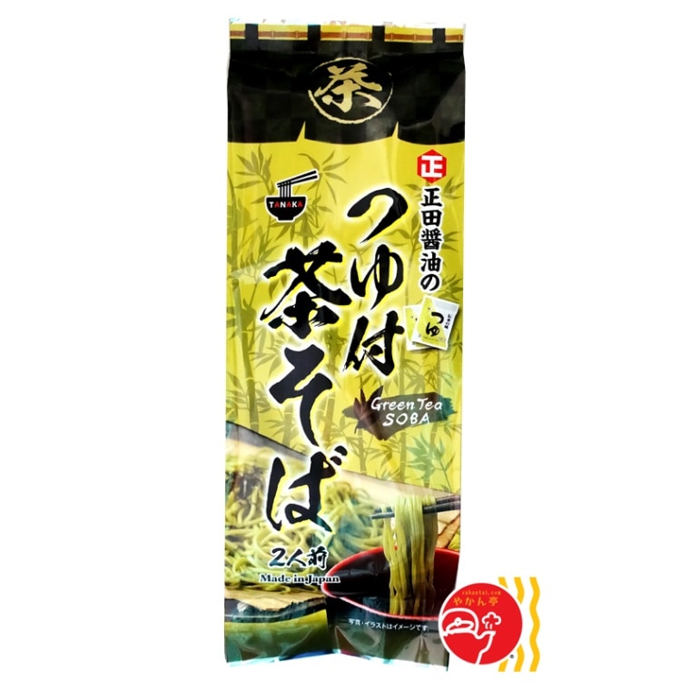 たなか物産 正田醤油のつゆ付茶そば（２食入）