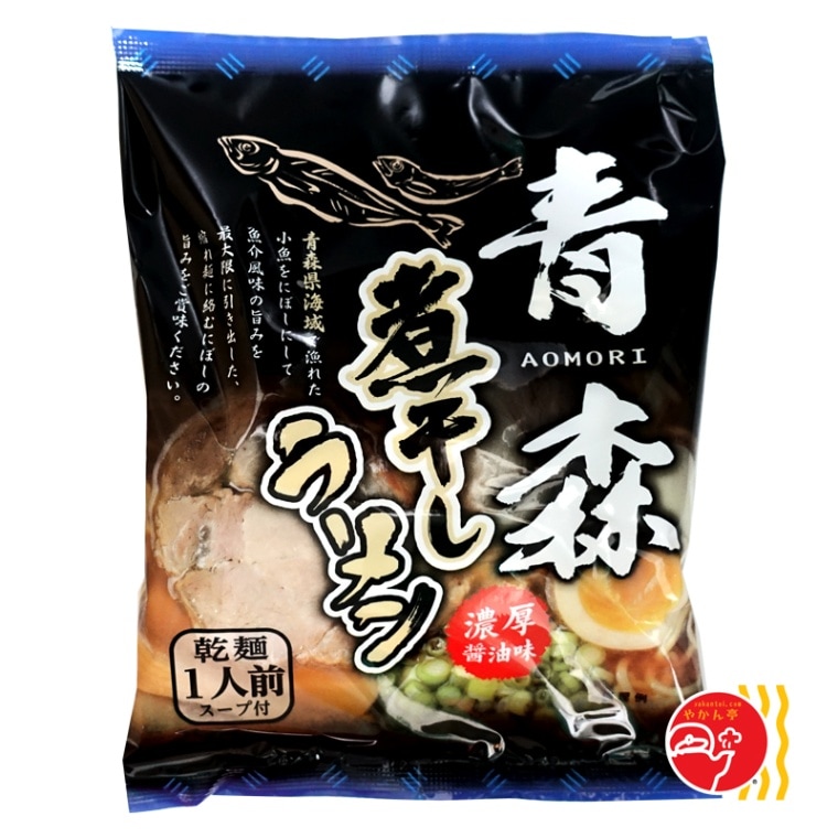 中弘クラフト 青森煮干ラーメン 濃厚醤油味