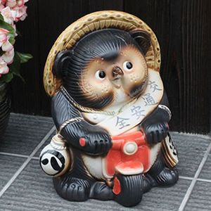 信楽焼 たぬき 信楽焼きたぬき スクーター狸 陶器タヌキ［ta-0178
