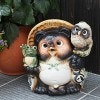 信楽焼きたぬき 9号満願成就狸 陶器タヌキ［ta-0137］|たぬき