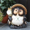 信楽焼きたぬき 11号福々狸 陶器タヌキ［ta-0008］|たぬき