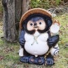 信楽焼きたぬき 18号福々狸 陶器タヌキ［ta-0063］|たぬき