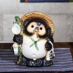 信楽焼きたぬき 7号福々狸オス 陶器タヌキ たぬき置物 ［ta-0066］|たぬき