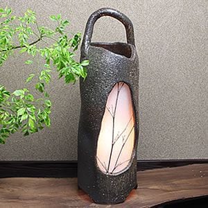 信楽焼 照明 信楽焼きあかり 陶器照明 あんどん 陶器灯り インテリア