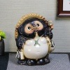 信楽焼きたぬき 9号福狸 陶器タヌキ［ta-0214］|たぬき