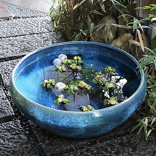 【手渡し限定】骨董品　信楽焼　壷　花入れ　睡蓮鉢　店舗用品　ディスプレイ 手渡し限定】骨董品 信楽焼 壷 花入れ 睡蓮鉢 店舗用品 ディスプレイ