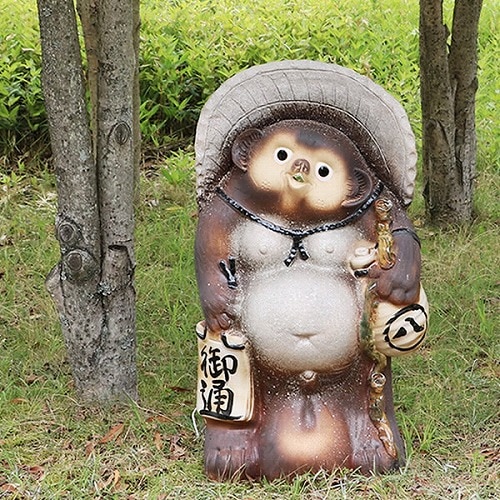 信楽焼 たぬき 信楽焼きたぬき 30号古しがらき福ひねり狸 陶器タヌキ