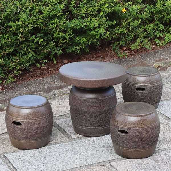 テーブルセット 陶器テーブル 信楽焼