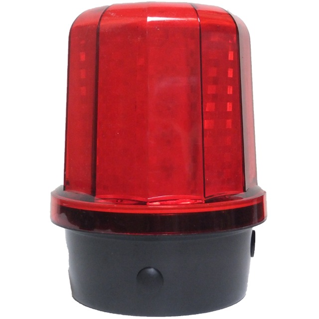 LED点滅灯（赤色）4パターン発光<br>強力マグネット・AC100V用充電器  