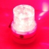 LED 警告灯 （赤色点滅）電池使用タイプ 強力マグネット　ひも付き|警告灯|安全用品・保安用品