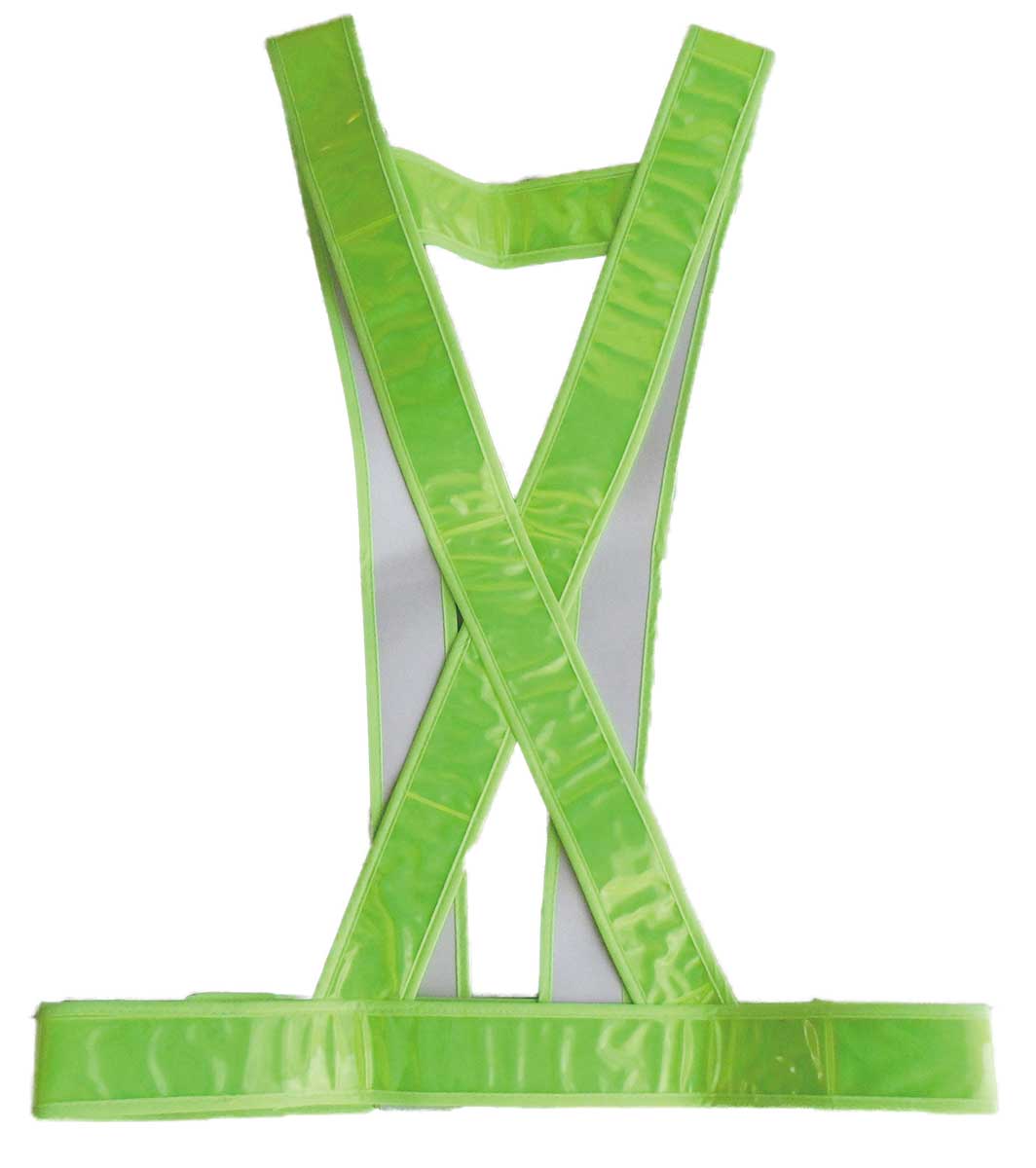 タスキ型安全ベスト キングサイズ 大きいサイズ ゆったり 反射ベスト ビッグサイズ 反射材 交通誘導 警備 ワーク 安全ベスト
