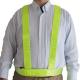 タスキ型安全ベスト キングサイズ 大きいサイズ ゆったり 反射ベスト ビッグサイズ 反射材 交通誘導 警備 ワーク 安全ベスト