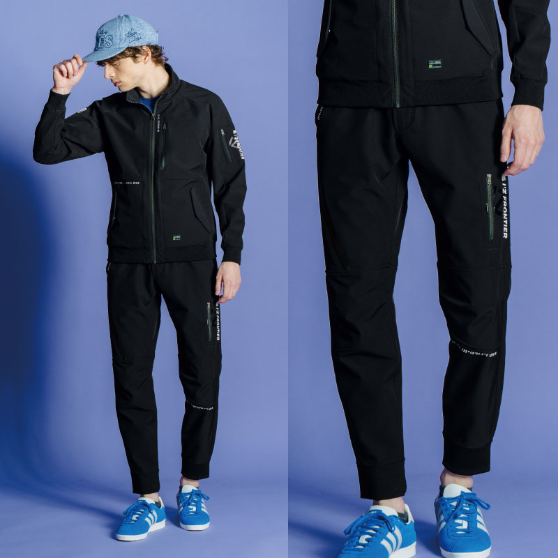 9983 防風A.D.ジョガーパンツ 防風A.D.ジョガーパンツ ズボン アイズ アイズフロンティア 秋冬 作業服 作業着 ワークウェア ボトムス パンツ単品 ストレッチ おしゃれ メンズ 9980シリーズ