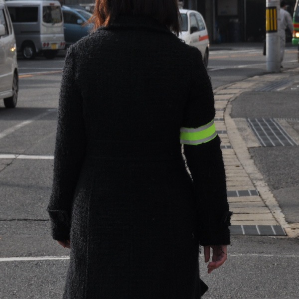 【メール便OK】伸縮反射バンド「バリぴか」ショート