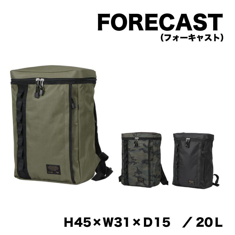 FORECAST(フォーキャスト) バックパックリュックサック容量20L カラー3色kjm-9100