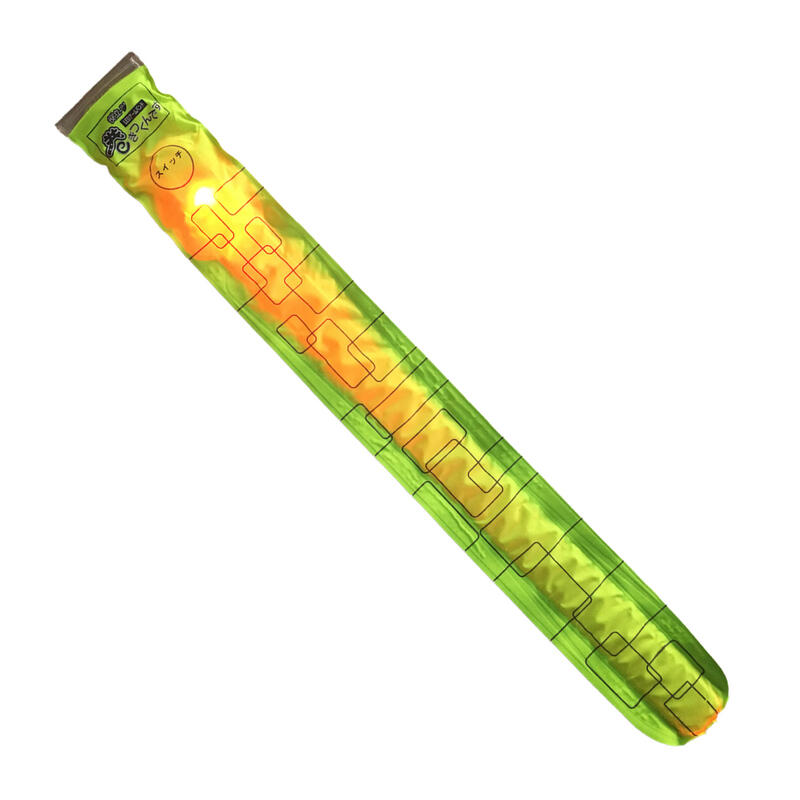 LEDアームバンド『巻きつくんです』2 リストバンド リフレクタ 交通安全 光る リストバンド ウォーキング ジョギング 散歩 夜間 運動