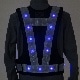 LED 安全ベスト 『光るんです!』2色点滅タイプ前/赤・後/青LED 点滅タイプ前/赤・後/緑LED