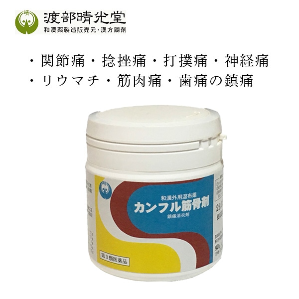 渡部晴光堂　カンフル筋骨剤　90g【第3類医薬品】